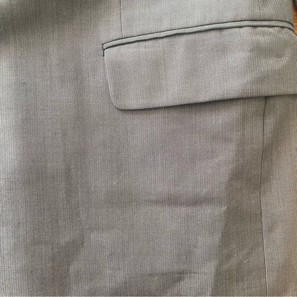 navy blue Hickey Freeman blazer jacket sport suit coat made in USA 42 regular - Picture 8 of 8